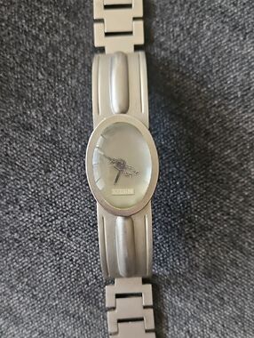 Vintage Storm London Silver Oval Watch